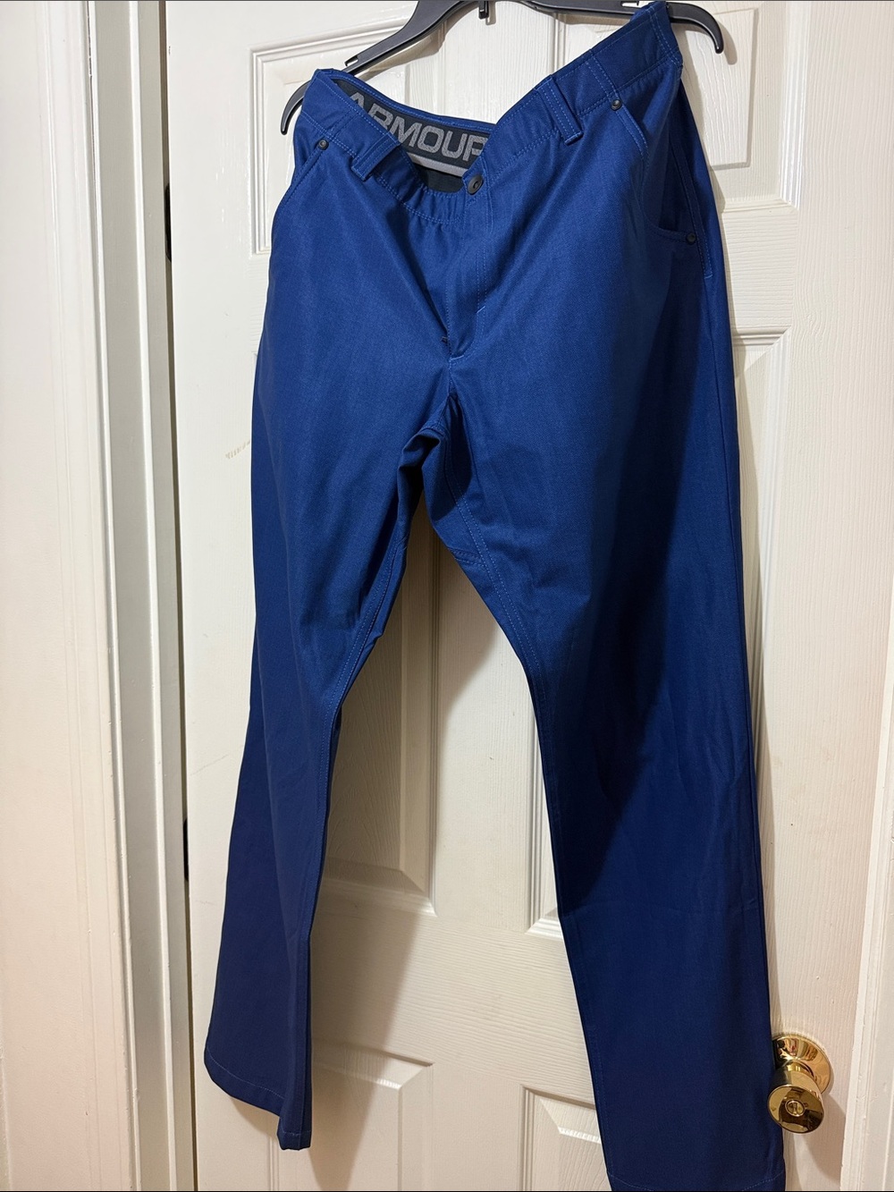 Under Armour Men's Deep Blue Chino-Style Performance Pants